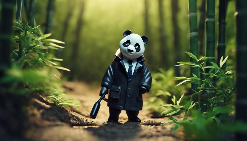 panda detective investigates missing