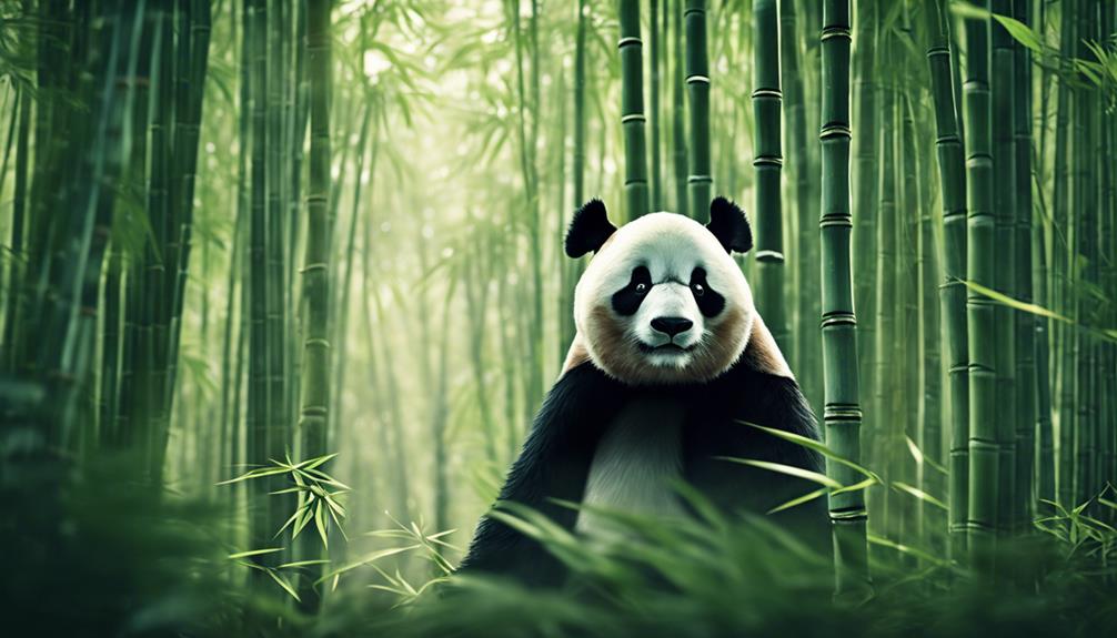 panda s camouflage skills revealed