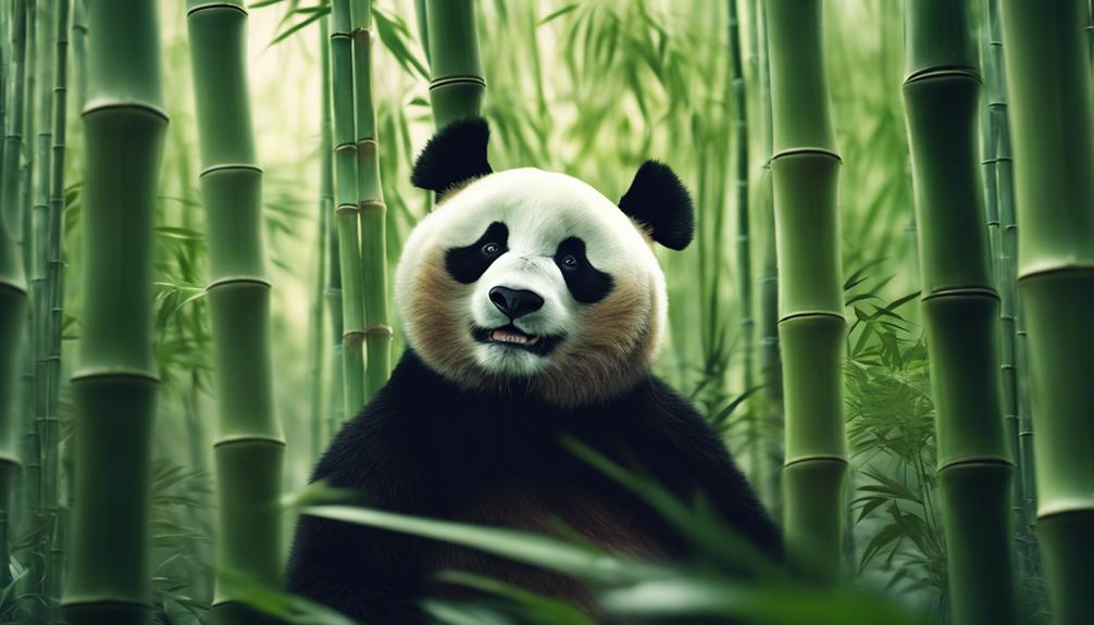 pandas camouflage and secrets